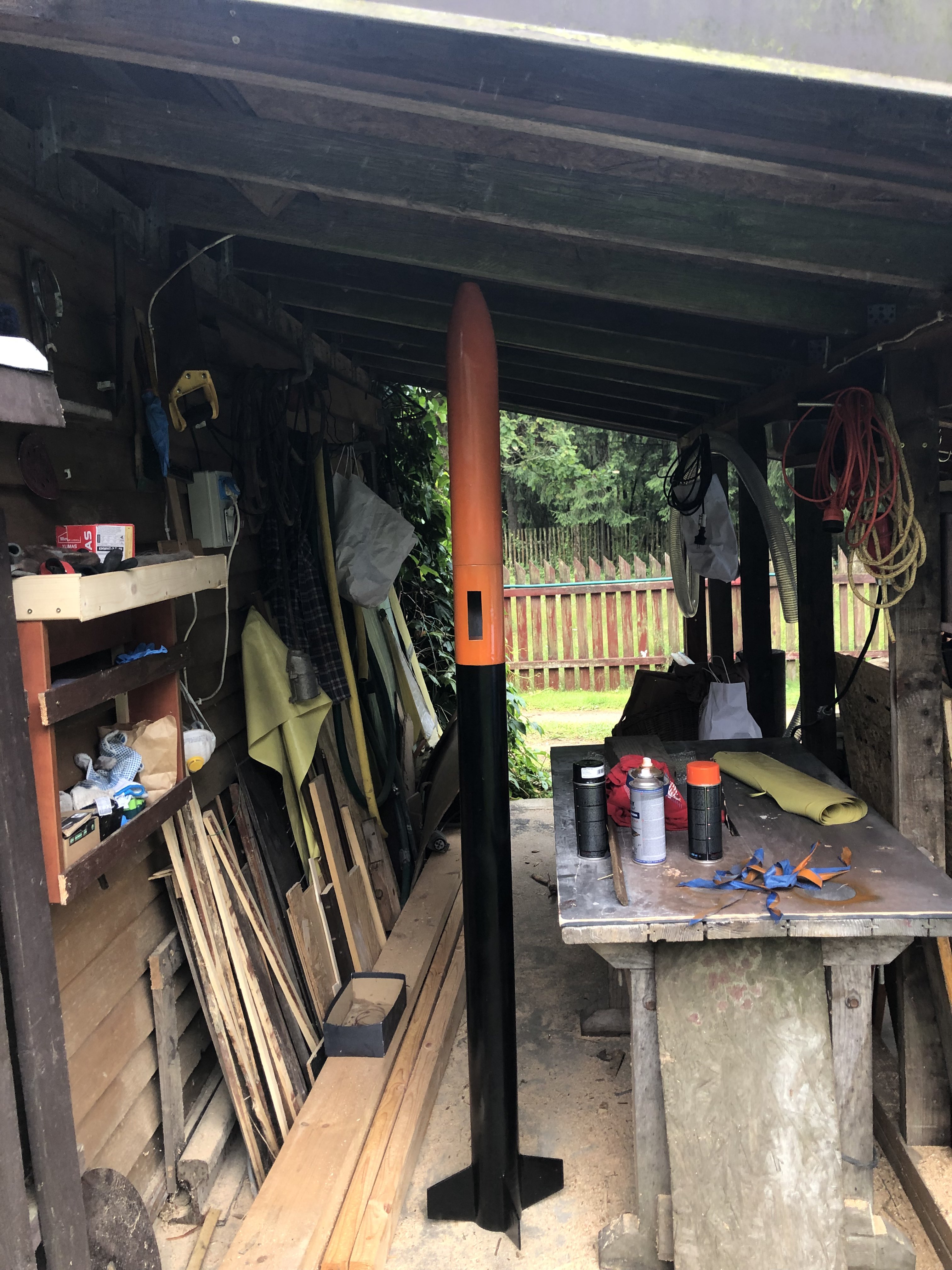 Korpus pomalowany według zespołowego standardu